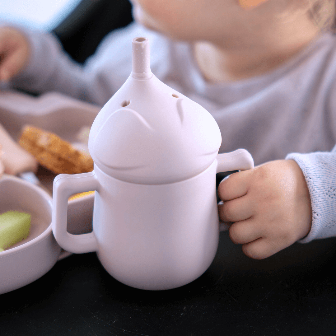 Mabebi Trinkbecher Elefant Pink