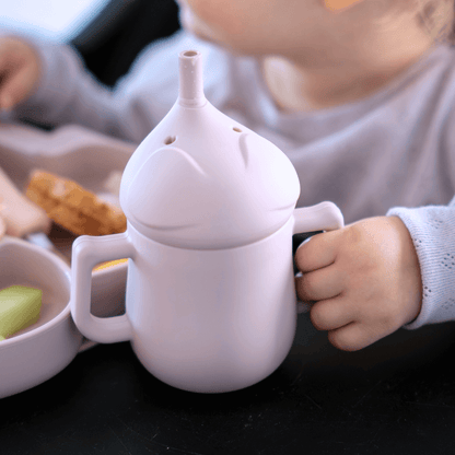 Mabebi Trinkbecher Elefant Pink