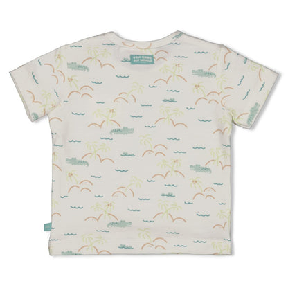 Feetje T-Shirt AOP - You Croc my World