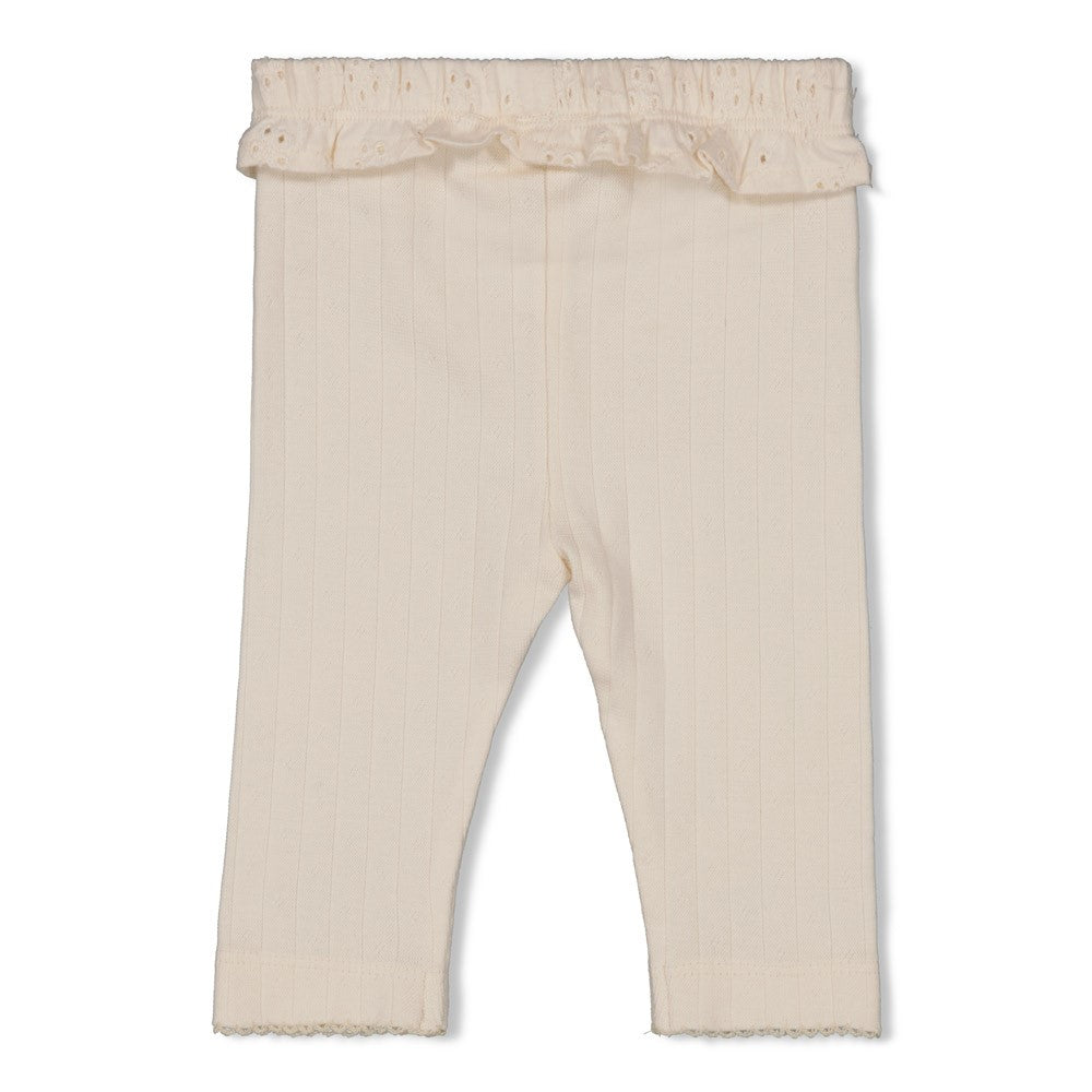 Feetje Gerippte Leggings Pointelle - Let Your Dreams Blossom