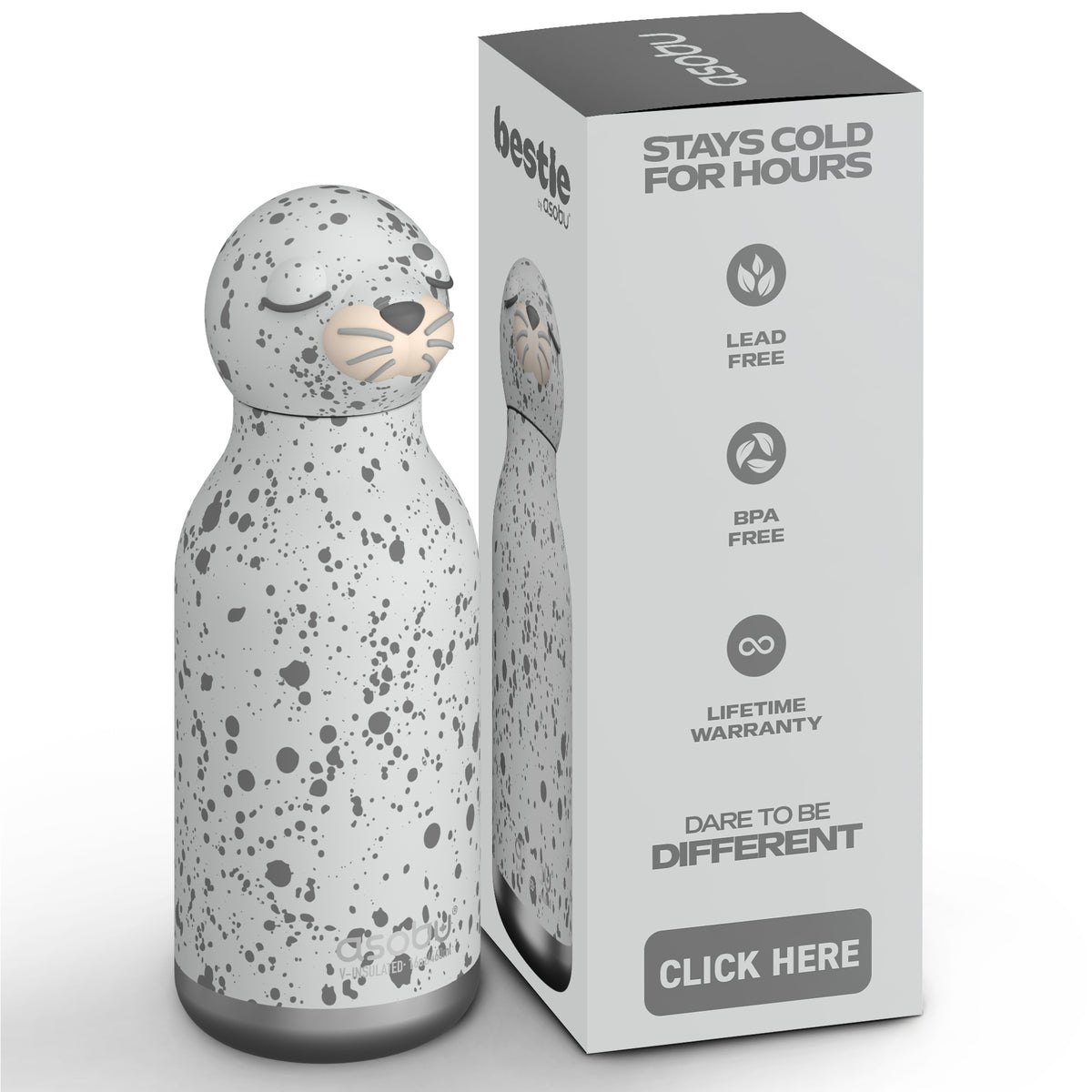 Asobu Trinkflasche Bestie Zippy The Seal