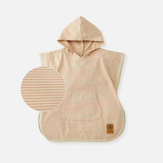 Cloby UV Poncho UPF 50+ Sandy Beach/Spicy Ginger