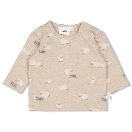 Feetje Langarmshirt- Sleepy Sheepy