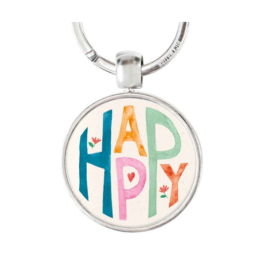 Pickmotion Schlüsselanhänger 'Happy'
