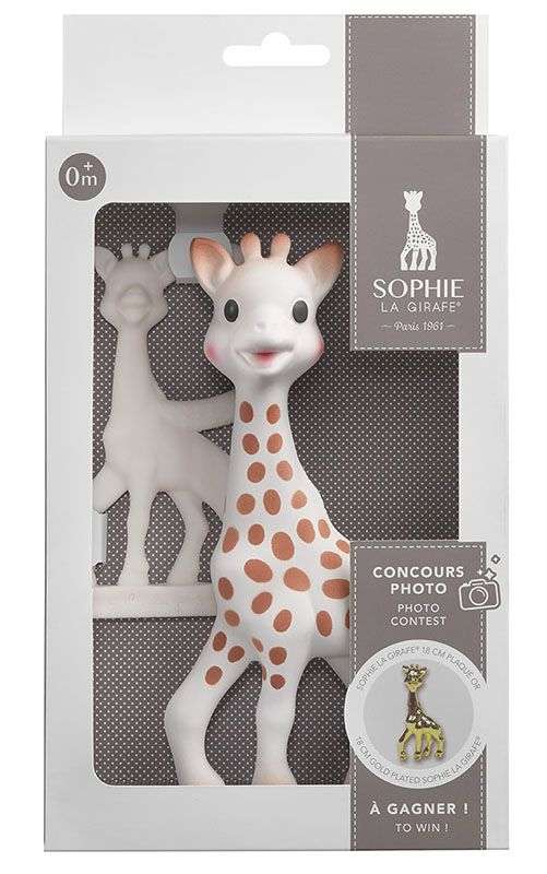 Sophie la girafe® mit Beißring Sophie la girafe® (Fotowettbewerb) / Naturkautschuk