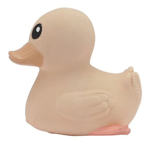 HEVEA Badeente Kawan Mini - Naturkautschuk / Sandy Nude