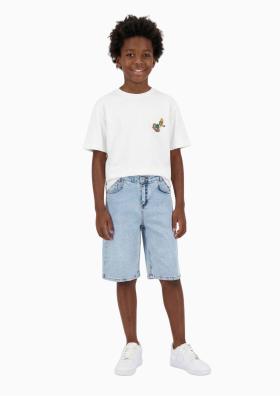 Blue Effect Skater Bermuda