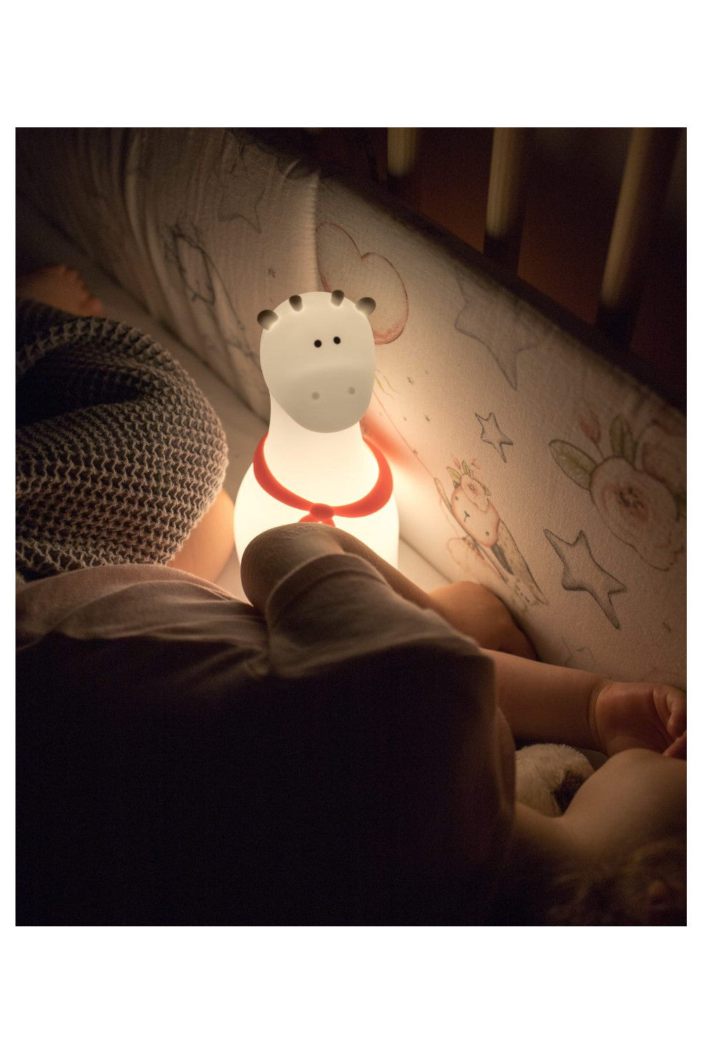 Rabbit & Friends Giraffe Nachtlampe aus Silikon