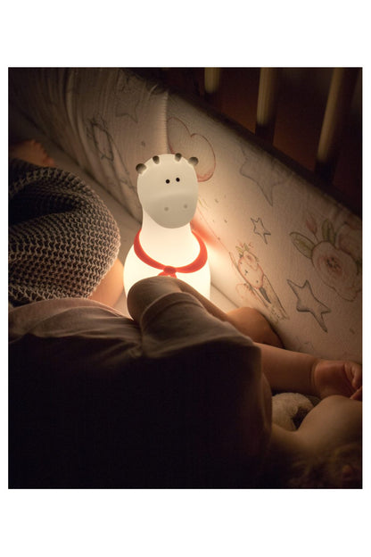 Rabbit & Friends Giraffe Nachtlampe aus Silikon